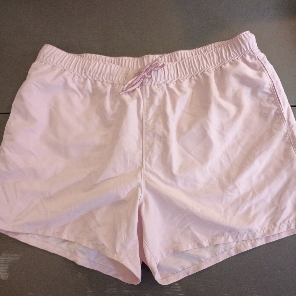 Men's Light Pink Swim Trunks 38" Waist NWT